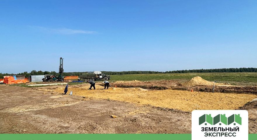 Бурение скважины для воды в поселке Рэд